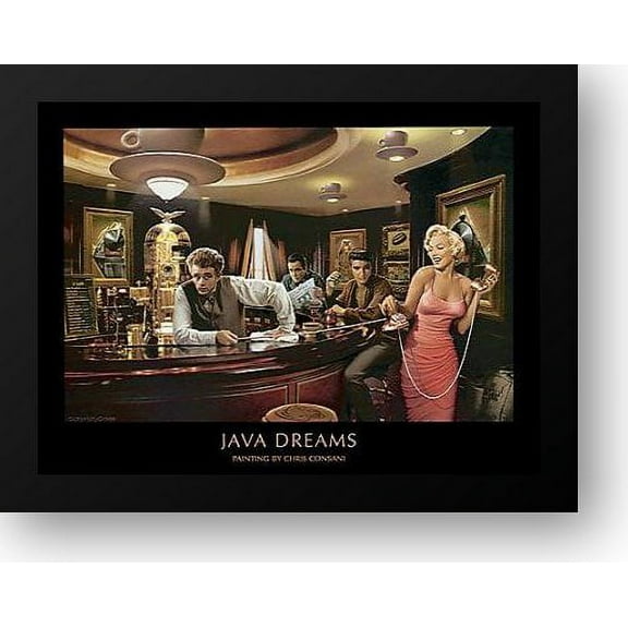 Java Dreams 18x15 Framed Art Print by Consani, Chris
