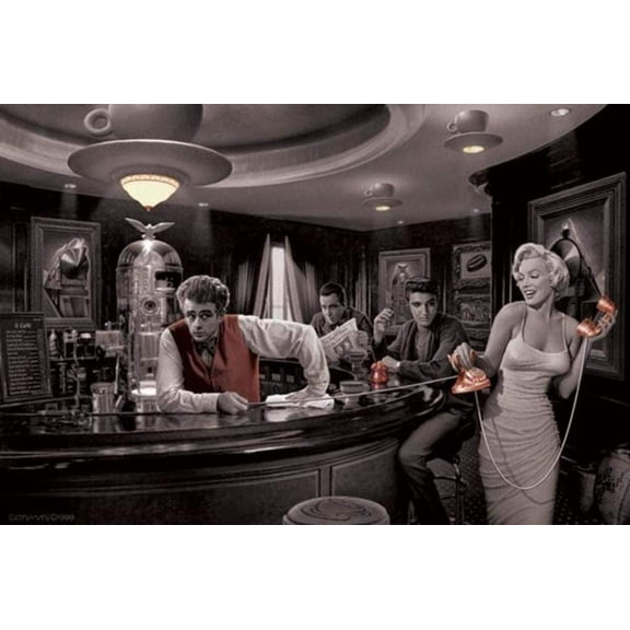 Java Dreams by Chris Consani Laminated Poster 36.5 x 24.5