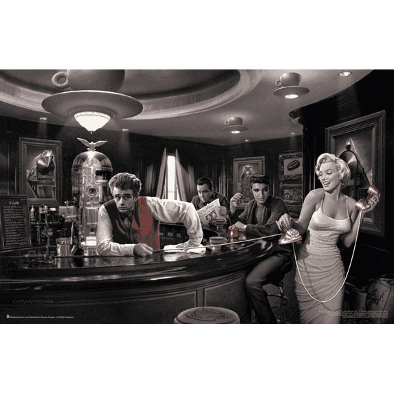 Java Dreams by Chris Consani Mini Poster - Laminated 17.5" x 11.5"