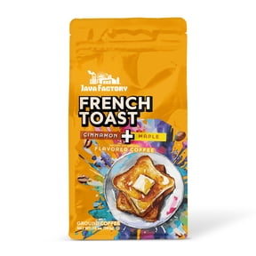 Java Factory French Toast Flavored Ground Coffee Bags, 6 pk, 10 oz each