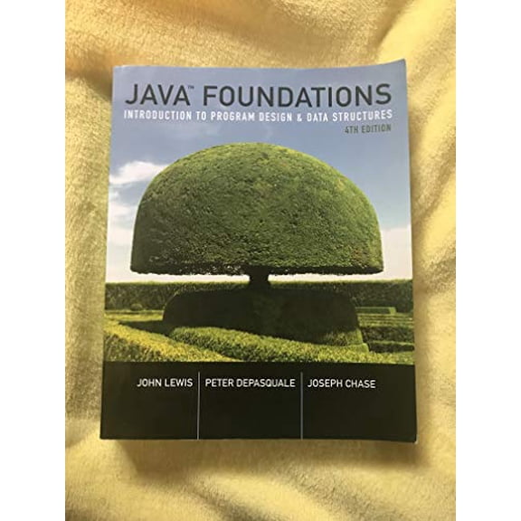 Pre-Owned Java Foundations: Introduction to Program Design and Data Structures (Paperback) 0134285433 9780134285436