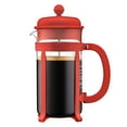 thumbnail image 1 of Java French Press Coffee Maker, 34 Oz., Red, 1 of 1