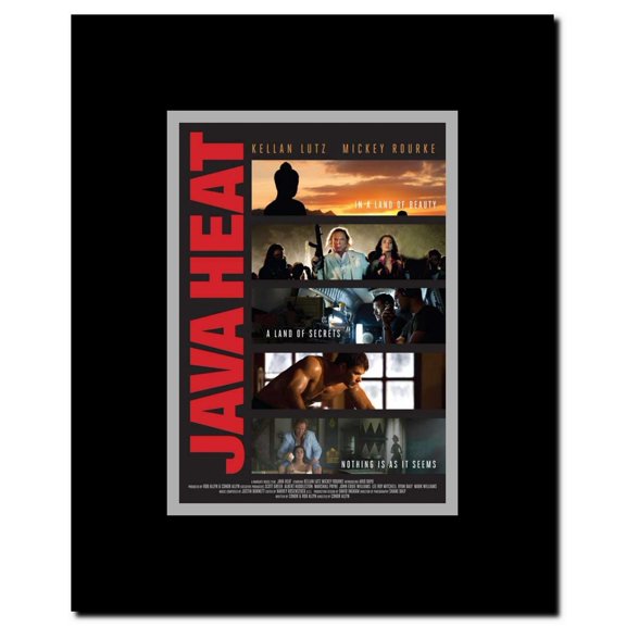 Java Heat Framed Movie Poster