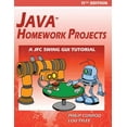 thumbnail image 1 of Java Homework Projects - 11th Edition: A JFC GUI Swing Tutorial, (Paperback), 1 of 1