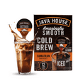 thumbnail image 1 of Java House Single-Serve Cold Brew Coffee Pods – Premium 100% Arabica Liquid Concentrate – Smooth & Bold Sumatran Roast – 12 Pods – Ready Hot or Iced, Travel-Friendly, TSA Approved, 1 of 5