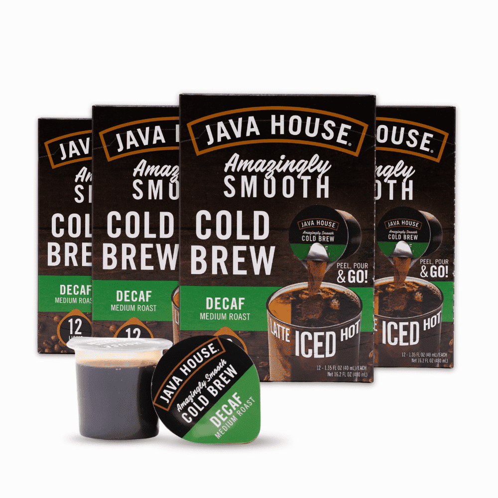 Java House Single-Serve Cold Brew Coffee Pods – Premium 100% Arabica ...