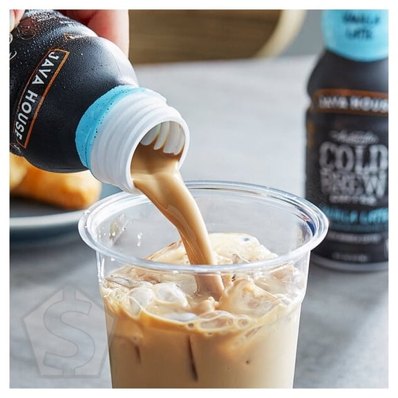 Java House Cold Brew Vanilla Latte 8 fl. oz. - 24/Case