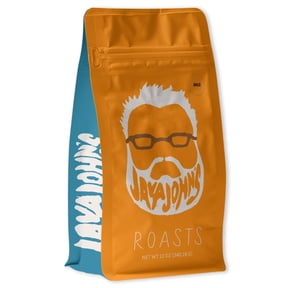Java Johns Roasts Bold Ground Coffee French Dark Roast Coffee Caramel Finish Nutty Coffee Gifts for Coffee Lovers (12 Oz)