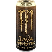 Monster Energy Java, Café Latte, Energy + Coffee, Energy Drink, 15 Fl Oz