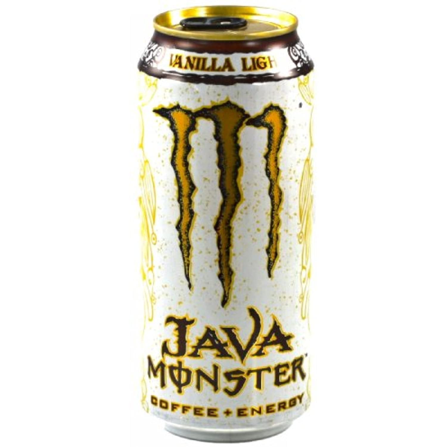 Java Monster Coffee + Energy Drink, Vanilla Light,15 Fl Oz (Pack Of 6