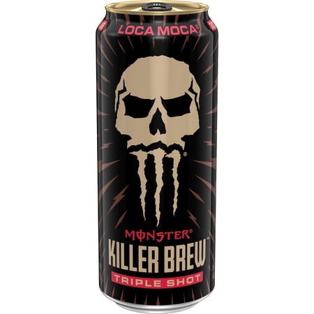 Monster Energy Killer Brew, Loca Moca, Energy + Coffee, Energy Drink, 15 Fl. Oz.