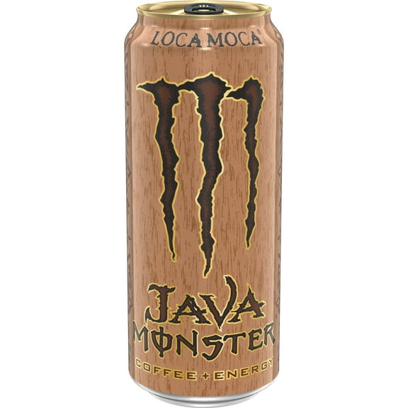 Monster Energy Java, Loca Moca, Energy + Coffee, Energy Drink, 15 Fl Oz