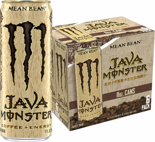 2X - Java Monster Mean Bean Coffee Energy Drink Multipack Cans