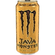 Monster Energy Java, Salted Caramel, Energy + Coffee, Energy Drink, 15 fl oz