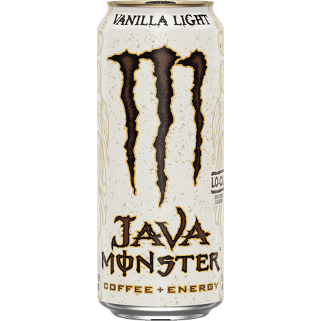 Java Monster Vanilla Light, Coffee + Energy Drink, 15 Fl Oz