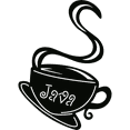 thumbnail image 1 of Java Mug - Metal Wall Art, 1 of 4
