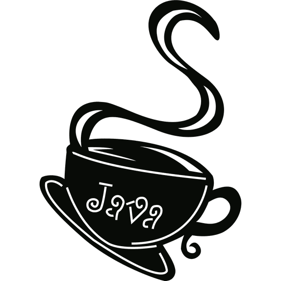Java Mug - Metal Wall Art