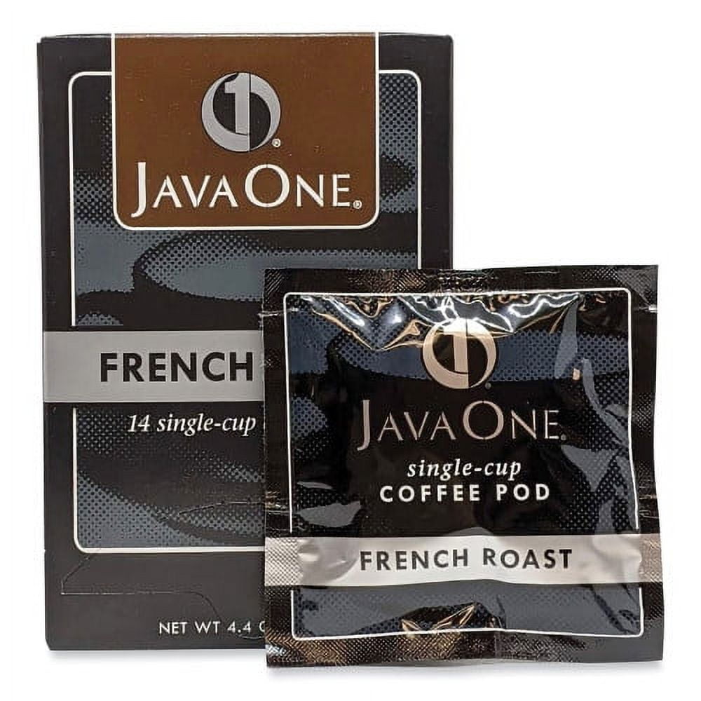 Java One Coffee Pods, French Roast, Single Cup, 14/Box, Each - Walmart.com