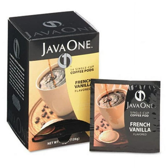 Java One, French Vanilla 14 Single Cup Coffee Pods, 6 Ct