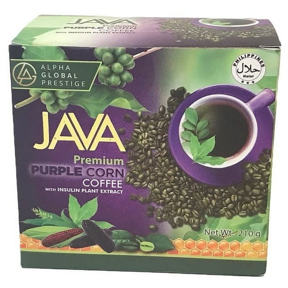 Java Premium Purple Corn Coffee with Insulin Plant Extract - Energy