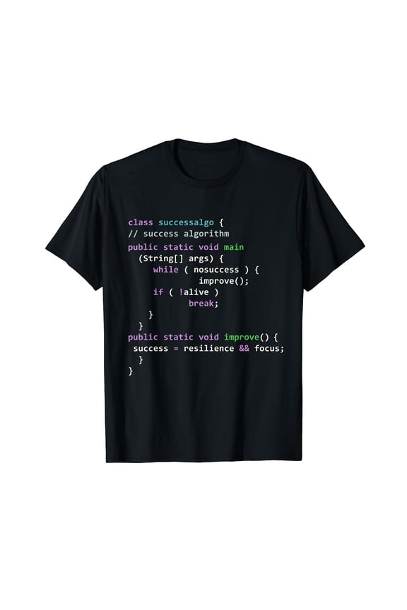 Java Programming Java Success Algorithm Java Programmer T-Shirt