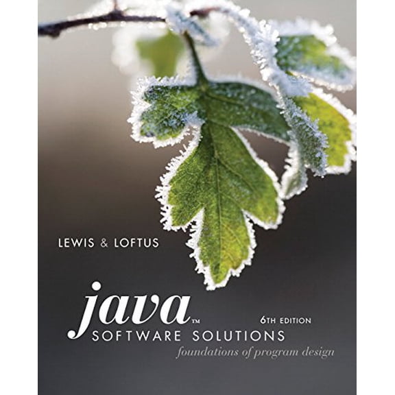 Pre-Owned Java Software Solutions: Foundations of Program Design (Paperback) 0321532058 9780321532053
