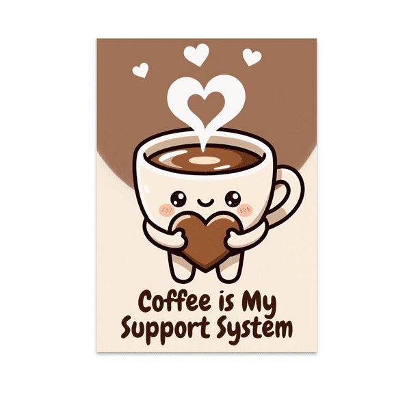 Java Support System - Coffee Enthusiast - 11 oz Ceramic Coffee Mug