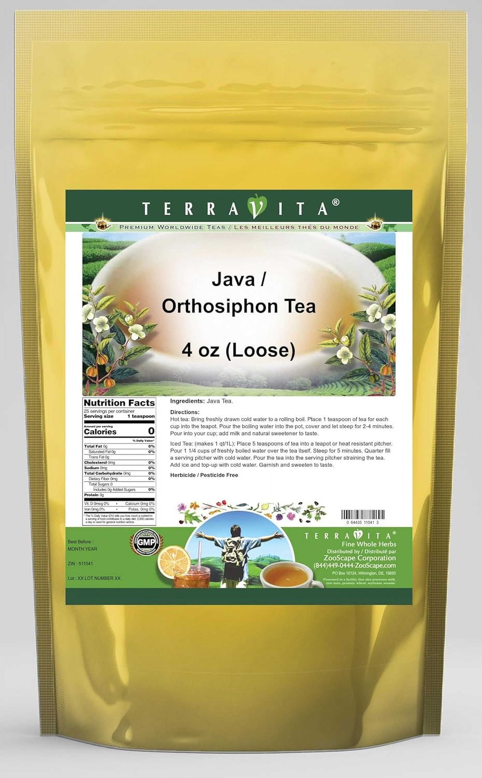 Java Tea/Orthosiphon Tea (Loose) (4 oz, ZIN 511041) 3 Pack