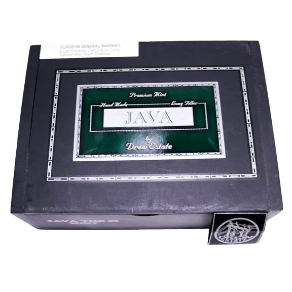 Java The 58 Mint Empty Wood Cigar Box 8.25" x 6" x 3"