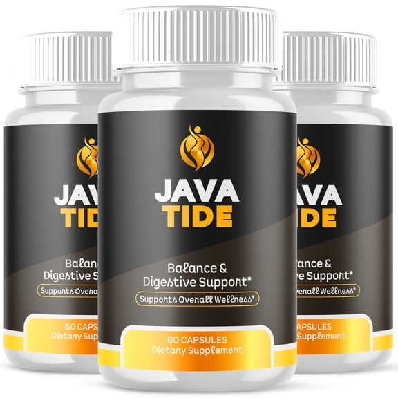 Java Tide Advanced Formula Pills Supporting Energy and Healthy Lifestyle JavaTide 180 Capsules