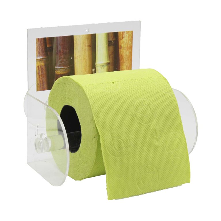 Bamboo Single Toilet Paper Roll Holder