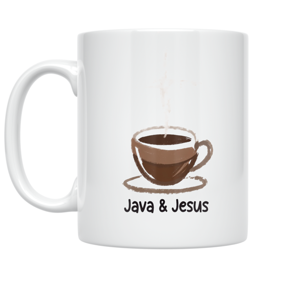 Java and Jesus Morning Devotion - Faithful Believer - 11 oz Ceramic Coffee Mug