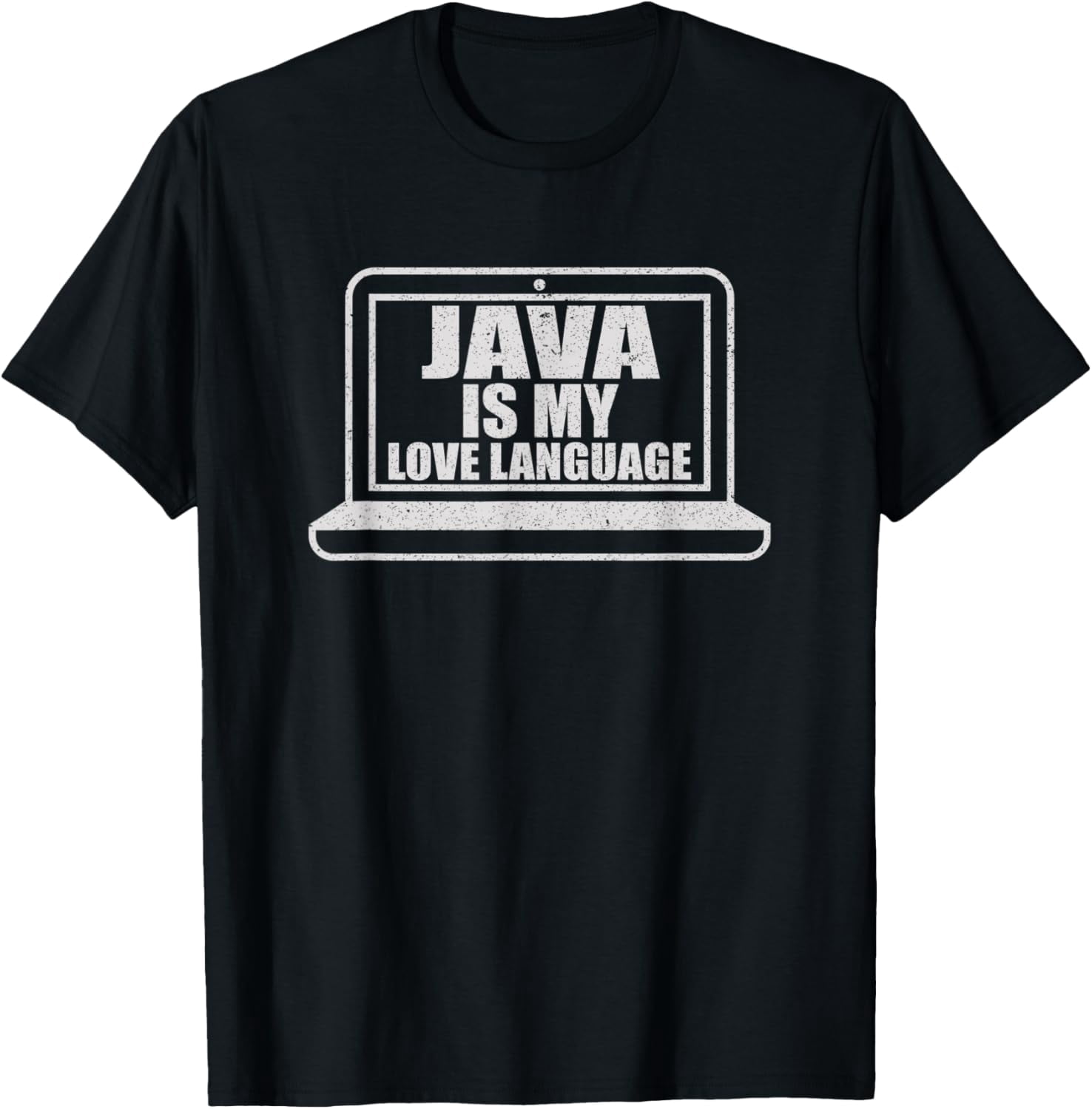 Java is My Love Language Nerdy Programming Funny Creative Graphic T ...