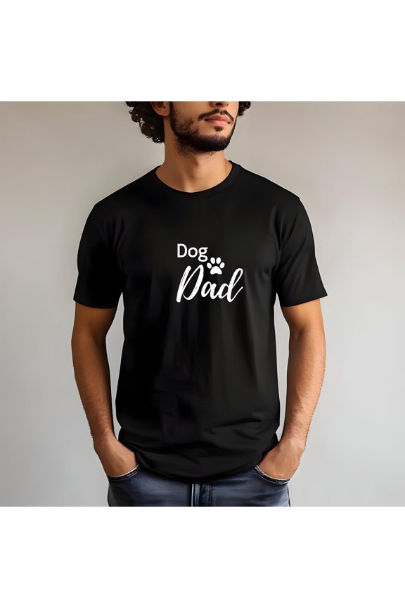 Dog Dad T-Shirt | Unisex Heavy Cotton Tee for Pet Lovers | Gift for Dog Owners | Father's Day Dog Lover Shirt