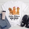 thumbnail image 1 of JavaC Golden Retriever Mom Squad Awesome Golden Retrievers Dog T-Shirt, Best Gift For Dog Lovers Golden Retriever Owners, 1 of 4
