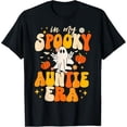 thumbnail image 1 of JavaC Retro In My Aunt Era Groovy Halloween Ghost Auntie T-Shirt, 1 of 4
