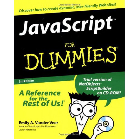 Pre-Owned JavaScript for Dummies [With CDROM] (Paperback) 0764506331 9780764506338