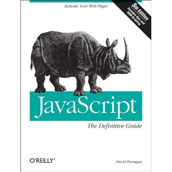 Pre-Owned Javascript: The Definitive Guide, 9780596101992, 0596101996, Paperback, 5 edition