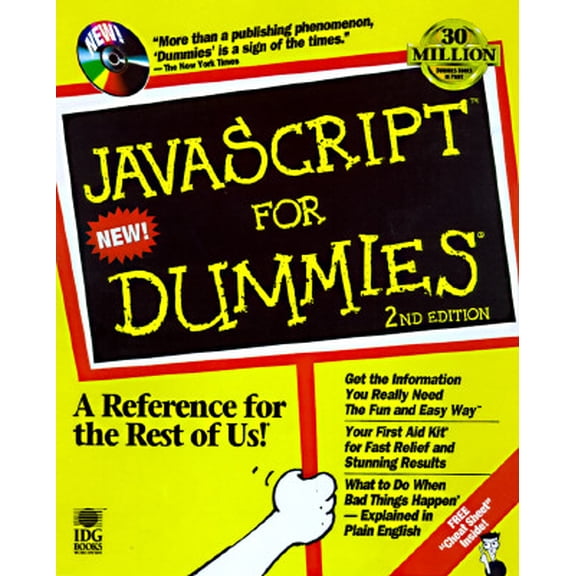 Pre-Owned JavaScript for Dummies by Emily A. Vander Veer (Paperback), English