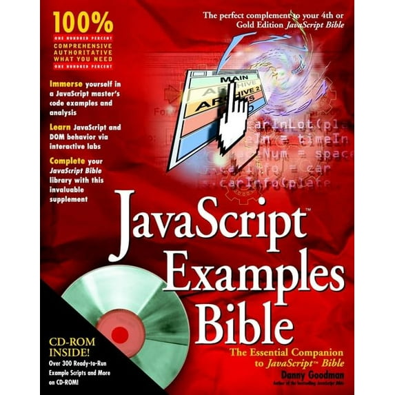Pre-Owned JavaScriptTM Examples Bible: The Essential Companion to JavaScriptTM Bible : The Essential Companion to JavaScript Bible Paperback