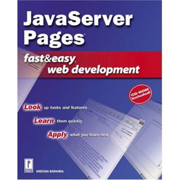 Pre-Owned JavaServer Pages Fast & Easy Web Development w/CD, 9780761534280, 0761534288, Paperback, 1 edition