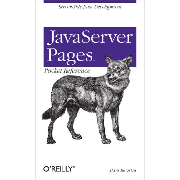 Pre-Owned JavaServer Pages Pocket Reference: Server-Side Java Development (Paperback) 0596002319 9780596002312