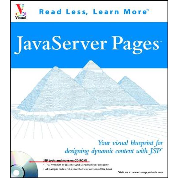 Pre-Owned JavaServer Pages: Your visual blueprint for designing dynamic content with JSP (Visual Read Less, Learn More) (Paperback) 0764535420 9780764535420