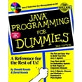 thumbnail image 1 of Pre-Owned Java Programming for Dummies [With Includes JDK 2.0, Source Code, Tools, Utilities...] (Paperback) 076450388X 9780764503887, 1 of 1