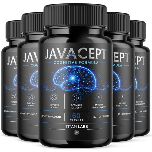 Javacept Advanced Brain Support Formula Supplement Java Cept 300 Capsules