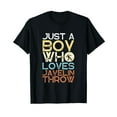 Javelin Throwing Just A Boy Who Loves Javelin Throw TShirt2XL