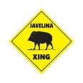 thumbnail image 1 of Javelina Crossing Sign Zone Xing | Indoor/Outdoor | 12" Tall peccary skunk pig, 1 of 5
