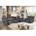 thumbnail image 1 of Javez Electric Leather Recliner-, 1 of 5