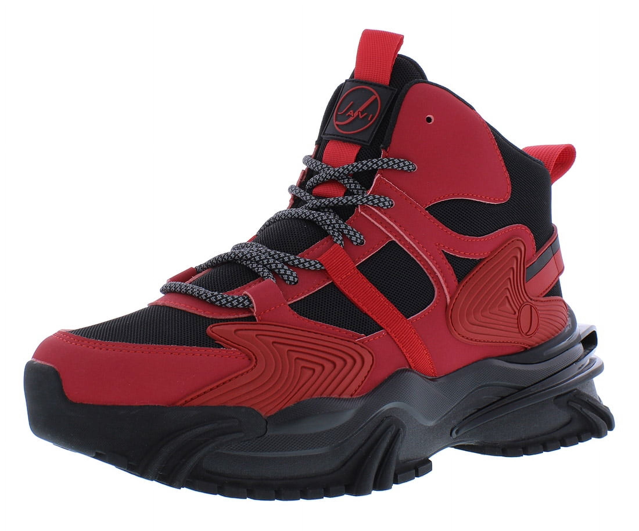 Javi Jiggy Men\'s Boots size 11 Red and Black CLEAN & Ready For Adventure! Javi Jiggy Mens Shoes Size 8, Color: Red/Black - Walmart.com main image 4