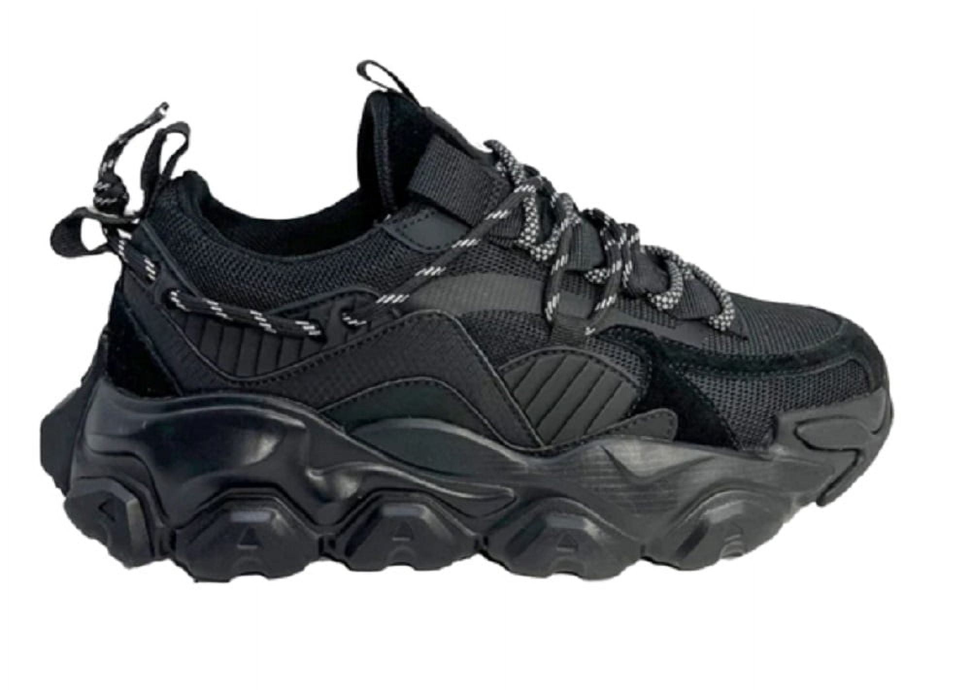 Javi Mens Cited Sneaker, Adult, Black, 8.5 M US - Walmart.com